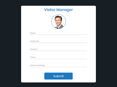 Visitor Manager Page