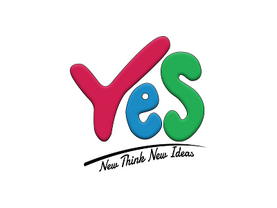 Yes Design Logo branding design illustration logo typography vector website