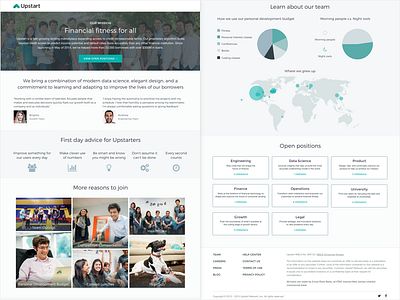 Upstart Careers Page