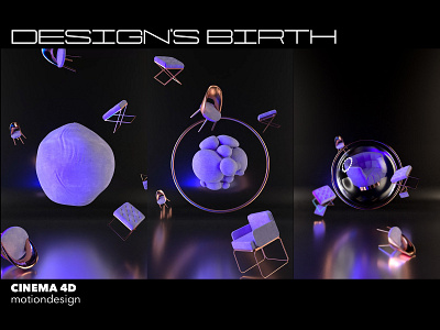 Design s birth 3dart advertising art cinema4d coronarender instagram banner instagram post motiondesign stories