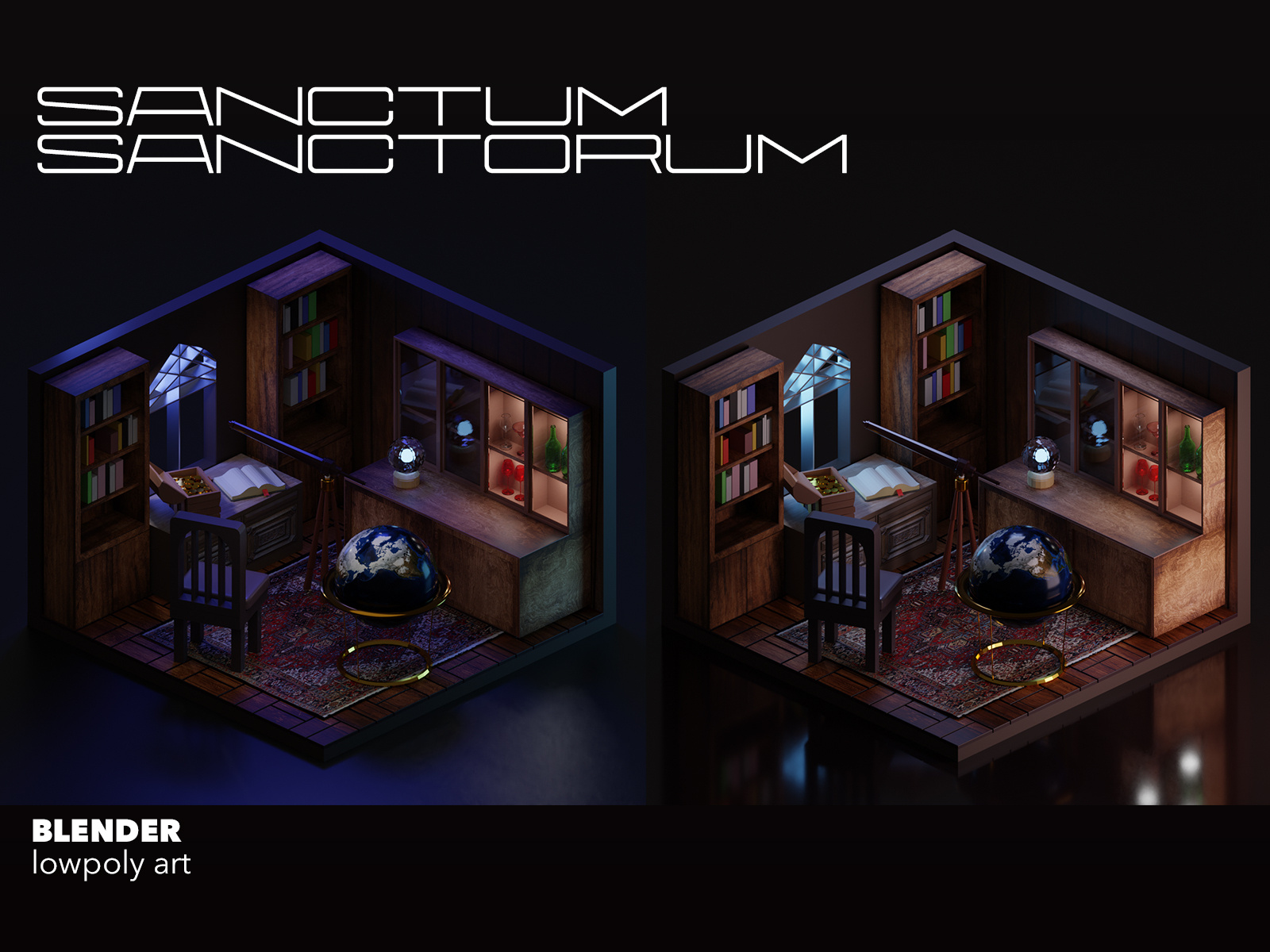 sanctum sanctorum by Oksana Ilchyshyna on Dribbble