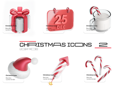 Set of icons "Christmas" 2