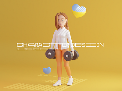 Character design 3dartwork blender blender3dart character design design illustration lowpoly lowpolyart modeling