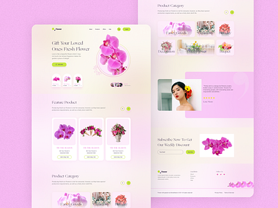 Flower- Gift Shop Landing Page