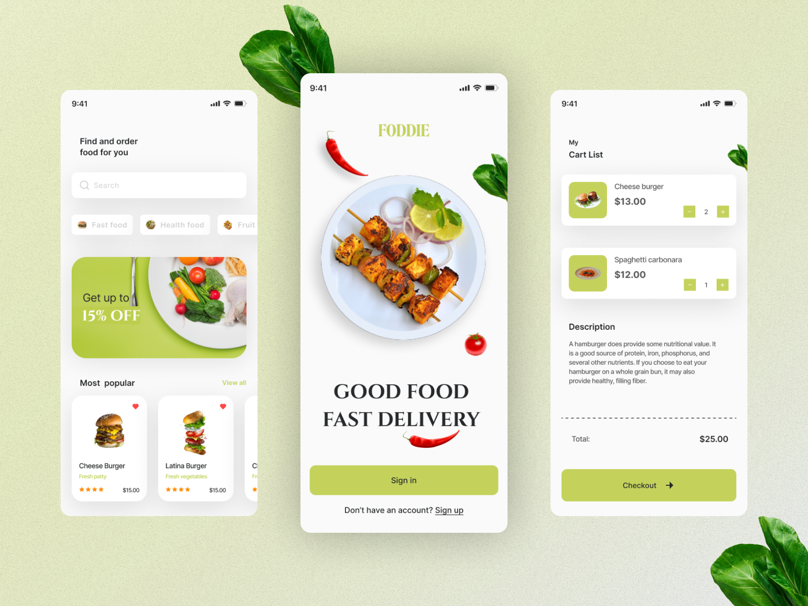 FODDIE- Food Delivery App by Akanda Hasan 👋 on Dribbble