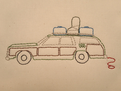 embroidered family truckster
