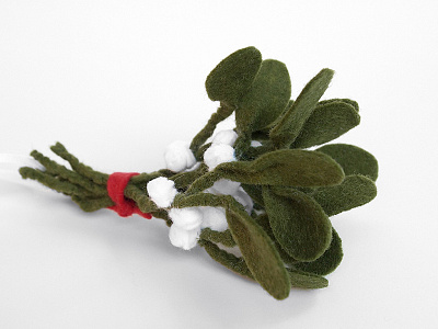 felty christmas kisses christmas holidays mistletoe