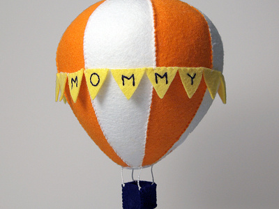 hot air balloon air baby balloon crib felt hot