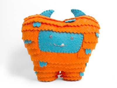 Felty Tooth Monster