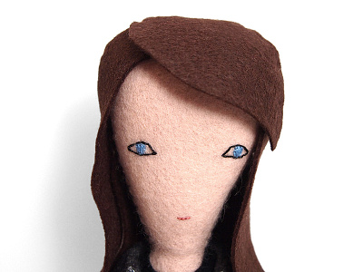 Felty Bangs bangs doll felt hair