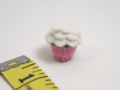 Felty Mini Cupcake cupcake felt micro mini