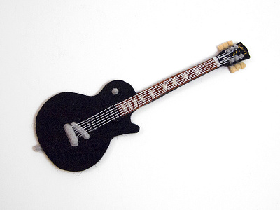 Felty Gibson Les Paul Guitar felt gibson guitar mini