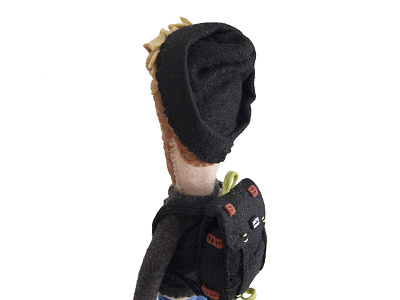 Felty Backpack and Beanie