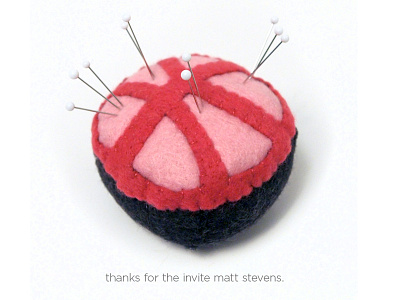 thanks. felt hand plush sewn stitched stuffed