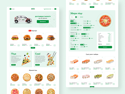 Restaurant website design app design food restaurants ui ux web