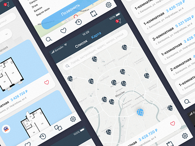 ios app realty app design ios iphone realty sketch app ui ux web