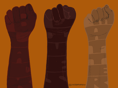 Black Lives Matter. anti racist blacklivesmatter handlettering illustration
