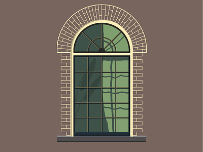 Windows of Amsterdam - Sarphatistraat design glass illustration ministry vector window