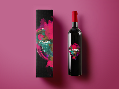 Alazani Valley Packaging design graphic packaging wermichelle wine