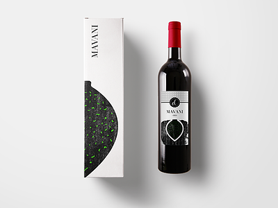 MAVANI design graphic labeldesign packaging wermichelle winery