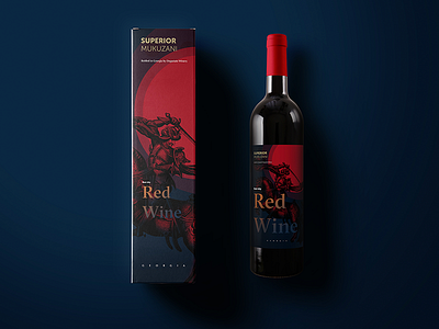 Superior Mukuzani graphicdesign labeldesign packaging packagingdesign wermichelle wine