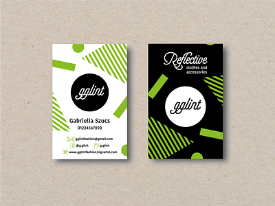 GGLINT business card design