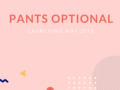 Pants Optional promo 1