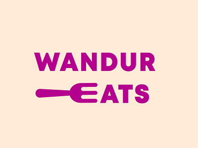 Wandur Eats branding logo
