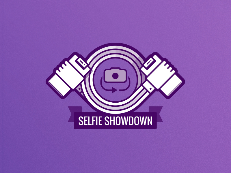 Selfie Showdown selfie purple camera oppo n3 n1 smartphone illustration