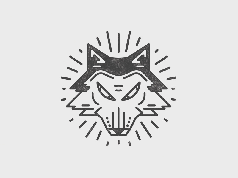 Wolfpack wolf illustration wolfpack wolves illustrator burst
