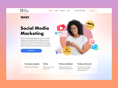 SMM Course Landing Page