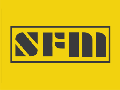 SFM logo yellow rebranding logo