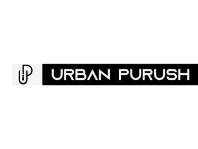 Urban Purush Logo branding creative design fresh design illustrator logo typography vector