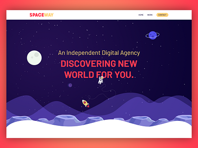 Spaceway design digital agency ui web web deisgn