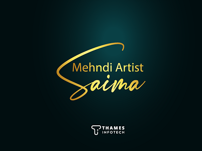 Mehndi Artist Saima Logo