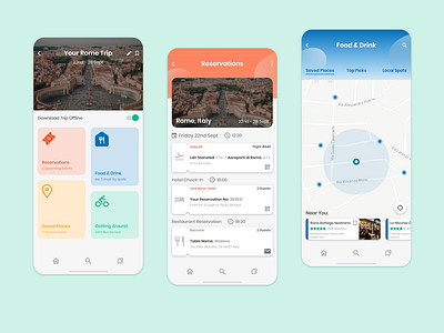 Daily UI 079 - Itinerary