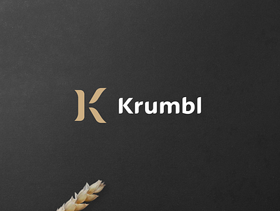 krumbl logo bakery bakery logo brandidentity branding bread logoconcept logodesign logoidea logoidentity logomark logotype logotypedesign minimalist modernism