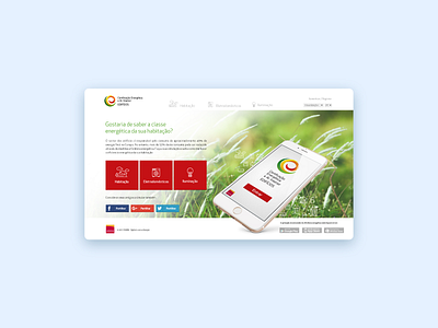 Adene - Energy certification site design ui ux web