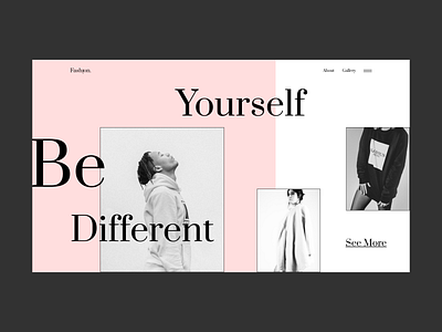 Fashion Website Concept