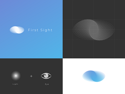 First Sight Logo Concept adobe adobe xd branding concept design icon illustration logo typography vector xd