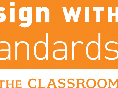 InterACT Cover book classroom clean design interact orange simple typograph typography. simple web standards white
