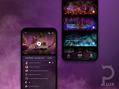 PLUR Music Festival Video App 🤘