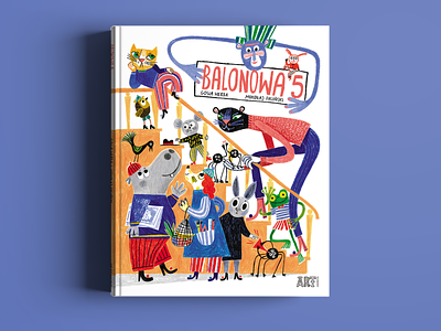 Balonowa 5 book cover book cover book illustration typography