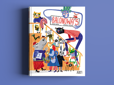Balonowa 5 book cover book cover book illustration typography