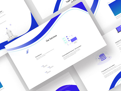Redesigned Webdesign : Rexxon.in (Mockup) branding clean color design flat minimal typography vector web website