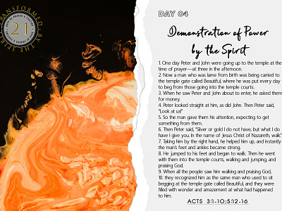 Transformed by the Spirit : Day 04