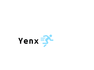 Yenx Logo : Concept branding clean color design icon illustration logo sneakers typography ui vector whitepaper