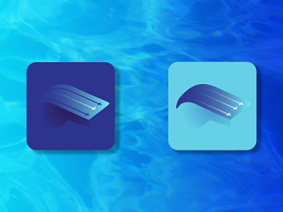 App Icon 005 app appicon dailui 005 dailyui dailyui005 icon illustraor illustration photoshop pool swimming