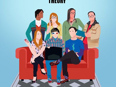 There! I Fixed the new Big bang theory poster