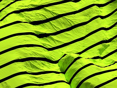TY221 3d 3d art abstract art design material mountain nature render terrain texture
